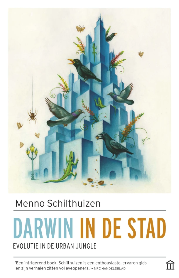 Darwin in de stad – Menno Schilthuizen – boek cover