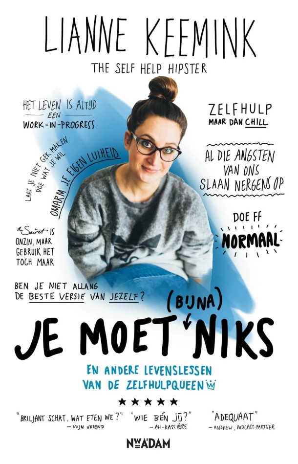 Je moet (bijna) niks – Lianne Keemink – boek cover