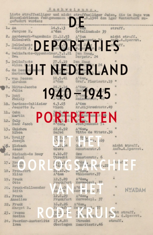 De deportaties uit Nederland 1940-1945 – Guus Luijters – boek cover