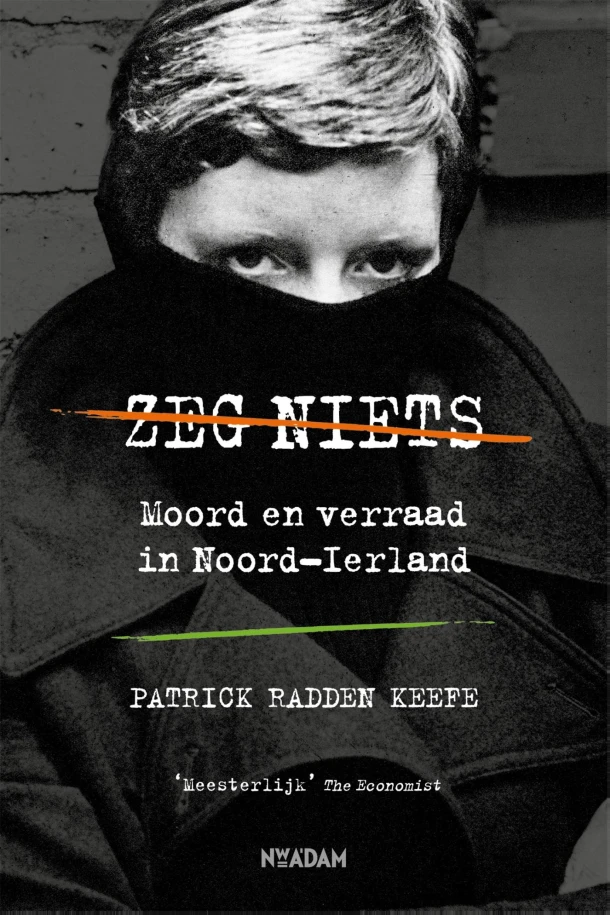 Zeg niets – Patrick Radden Keefe – boek cover