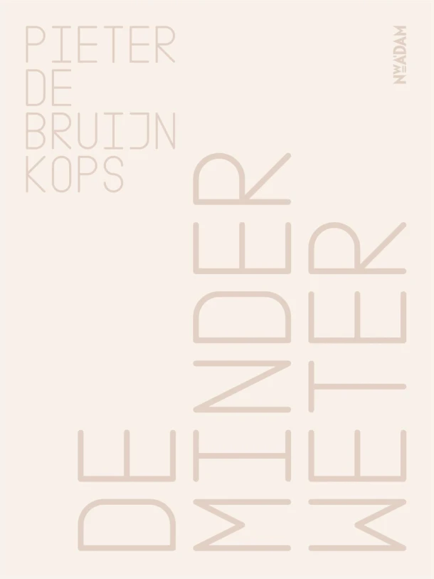 De minderweter – Pieter de Bruijn Kops – boek cover