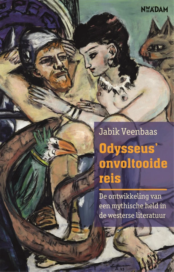 Odysseus' onvoltooide reis – Jabik Veenbaas – boek cover