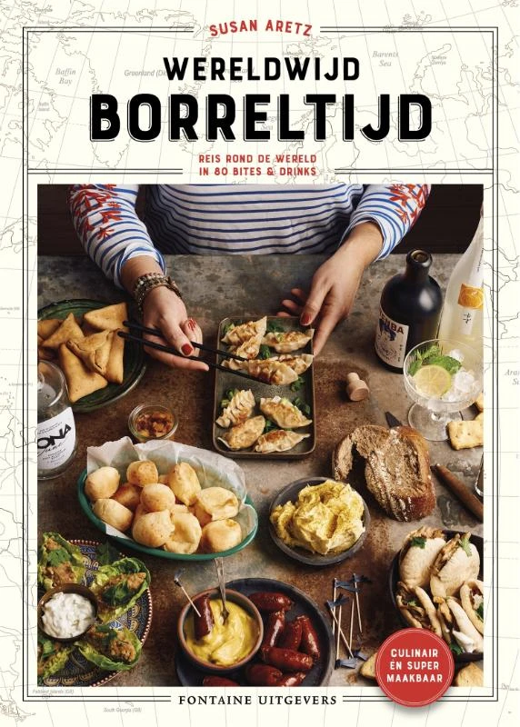 Wereldwijd Borreltijd – Susan Aretz – boek cover
