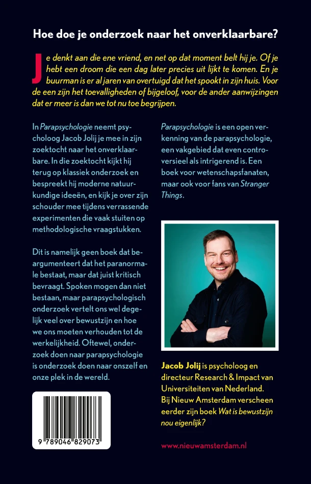 Parapsychologie – Jacob Jolij – boek cover