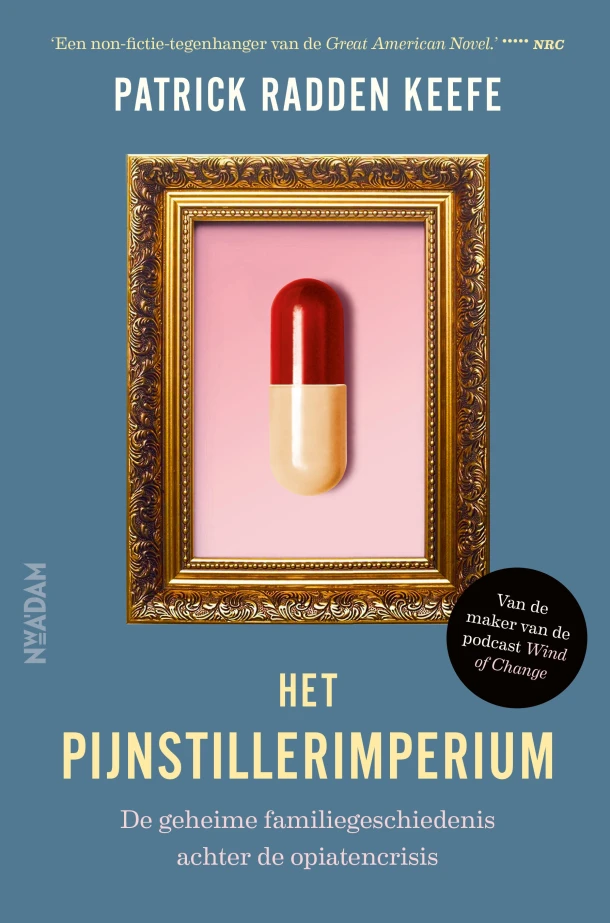 Het pijnstillerimperium – Patrick Radden Keefe – boek cover