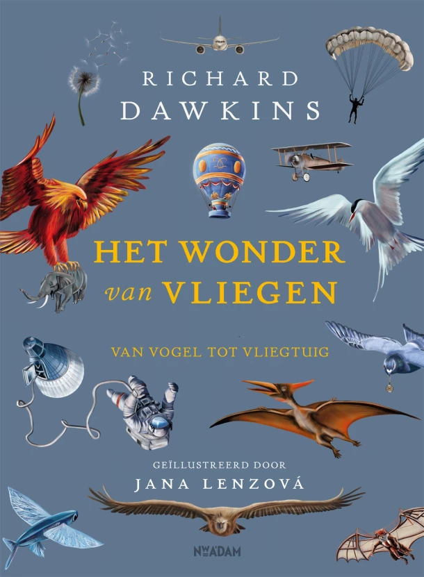 Het wonder van vliegen – Richard Dawkins – boek cover
