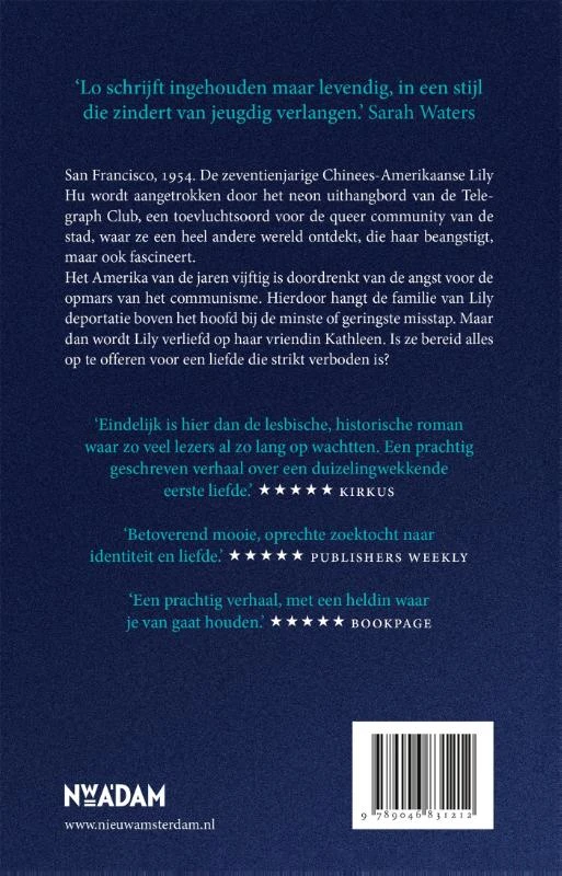 De nacht in de Telegraph Club – Malinda Lo – boek cover