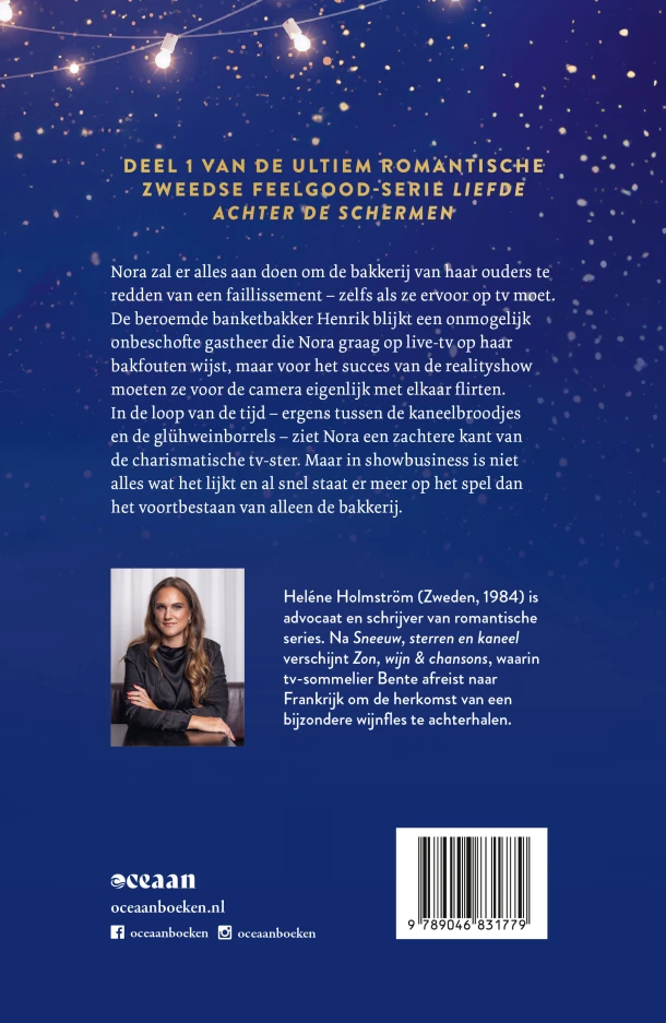 Sneeuw, sterren en kaneel – Heléne Holmström – boek cover