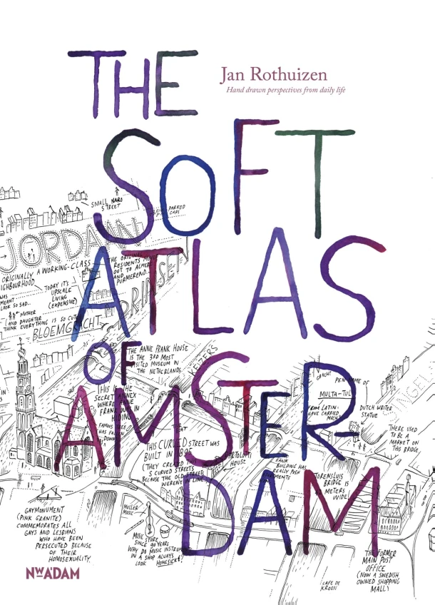 The soft atlas of Amsterdam – Jan Rothuizen – boek cover