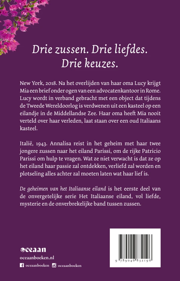 De geheimen van het Italiaanse eiland – Barbara Josselsohn – boek cover