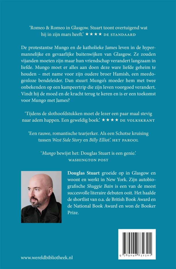 Mungo – Douglas Stuart – boek cover