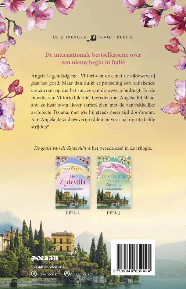 De glans van de Zijdevilla – Tabea Bach – boek cover