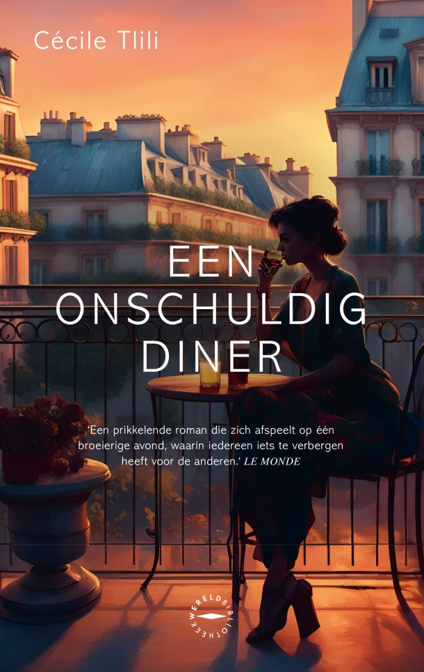 Een onschuldig diner – Cécile Tlili – boek cover