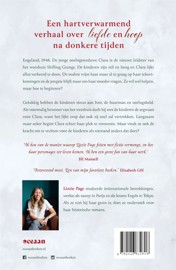 Het weeshuis – Lizzie Page – boek cover