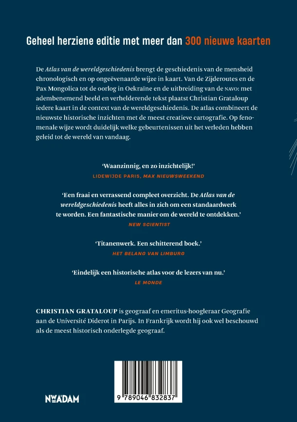 Atlas van de wereldgeschiedenis – Christian Grataloup – boek cover