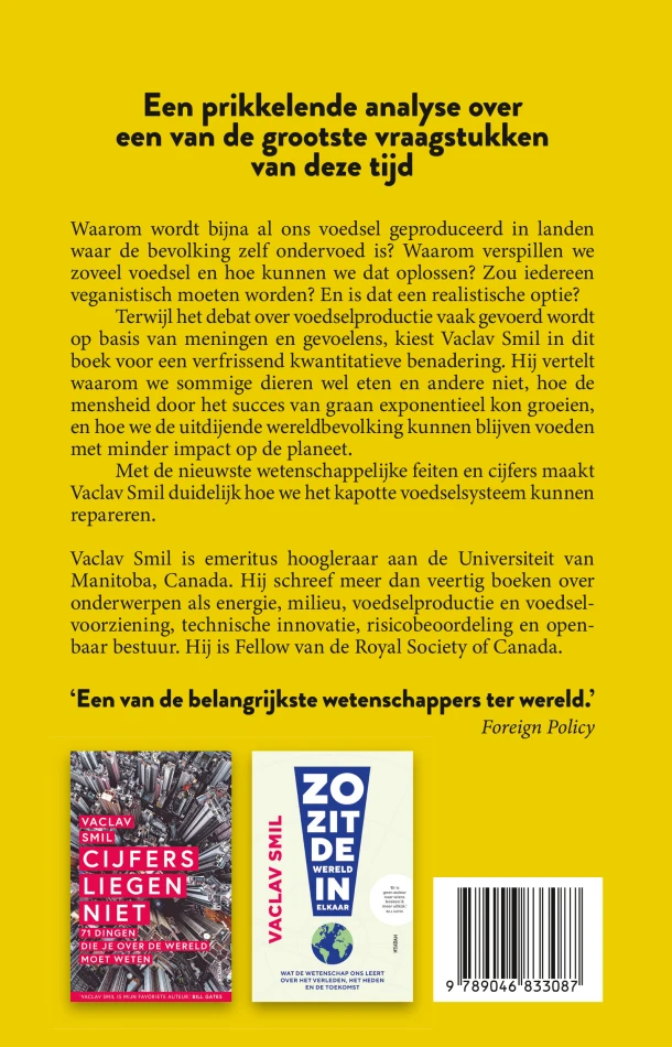 De voedselfactor – Vaclav Smil – boek cover