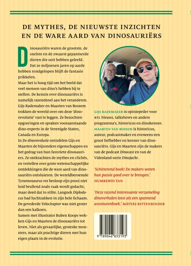 De dinorevolutie – Gijs Rademaker – boek cover