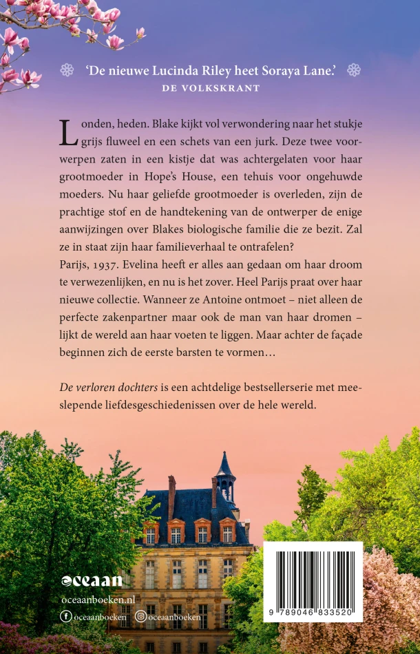 De Franse dochter – Soraya Lane – boek cover