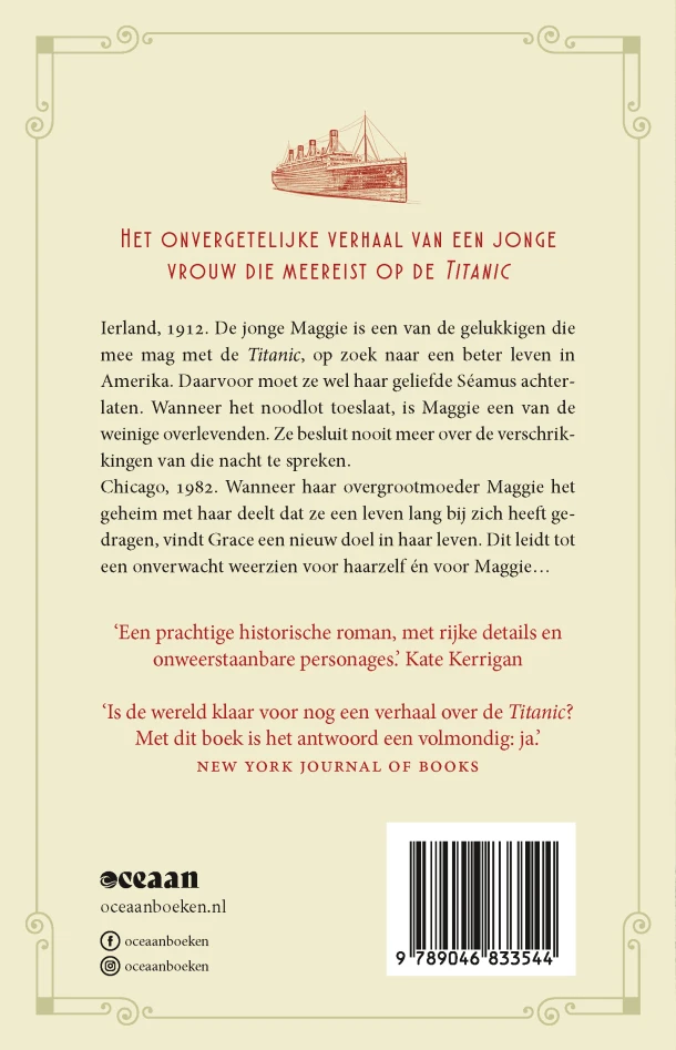Zeg nooit vaarwel – Hazel Gaynor – boek cover