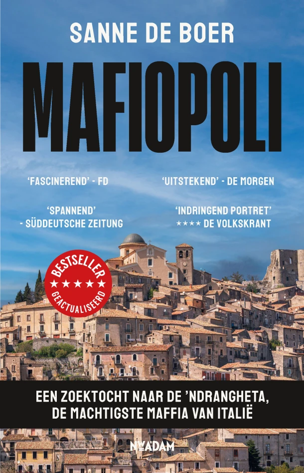 Mafiopoli – Sanne de Boer – boek cover