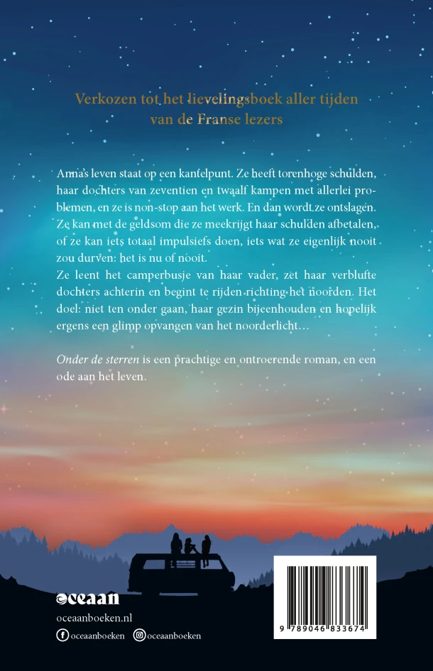 Onder de sterren – Virginie Grimaldi – boek cover