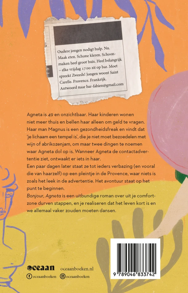 Bonjour, Agneta – Emma Hamberg – boek cover