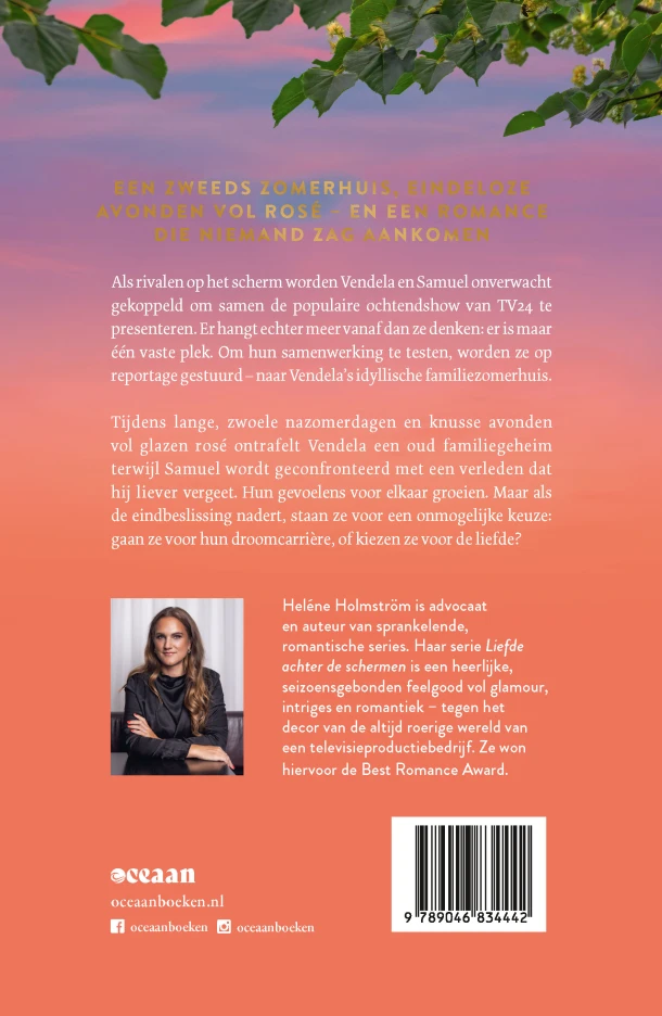 Zee, rosé en avondrood – Heléne Holmström – boek cover