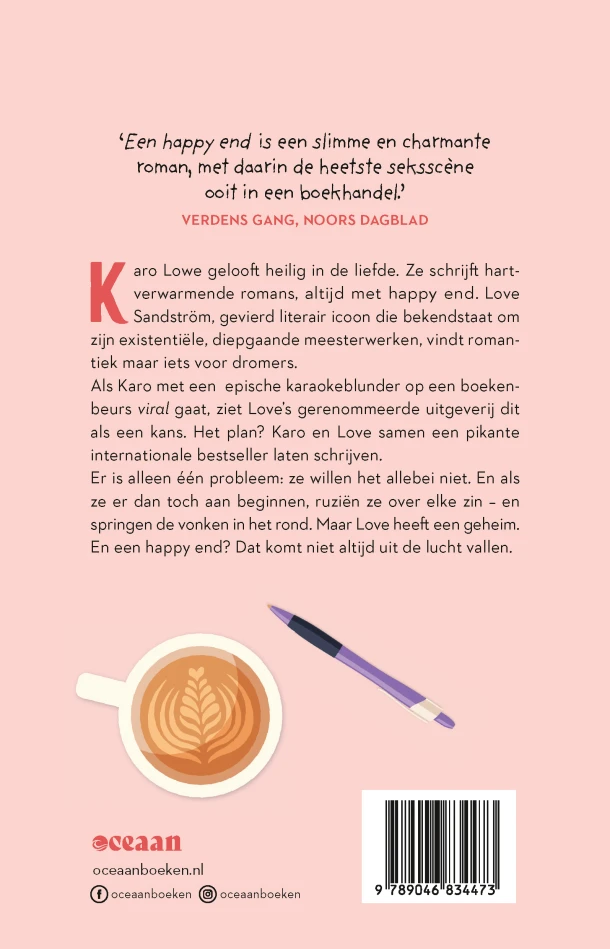 Een happy end – Anne Louise Morseth – boek cover
