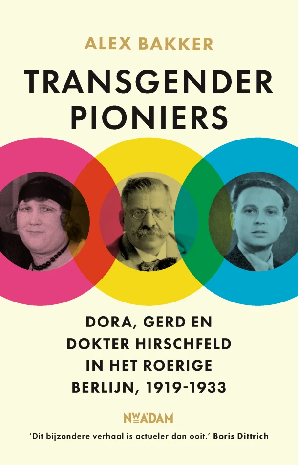 Transgender pioniers – Alex Bakker – boek cover