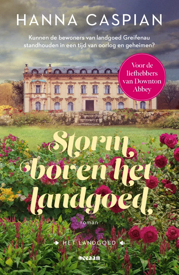 Storm boven het landgoed – Hanna Caspian – boek cover