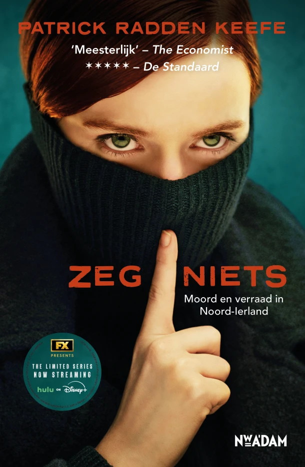 Zeg niets – Patrick Radden Keefe – boek cover