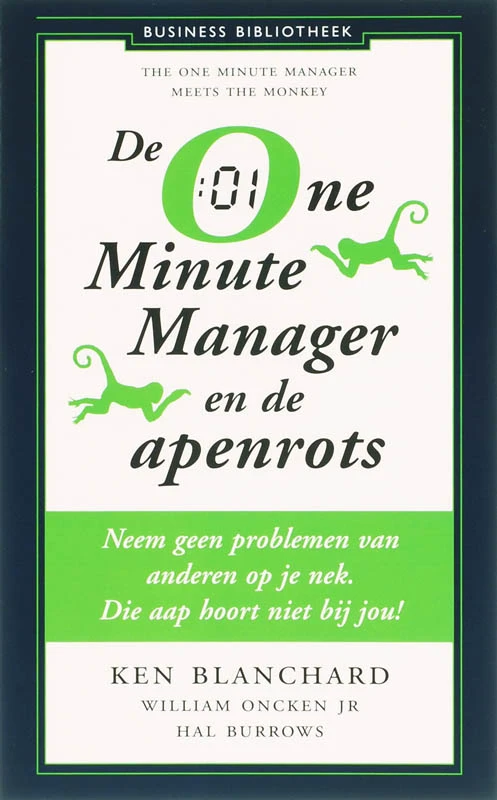 One Minute Manager en de apenrots – Ken Blanchard – boek cover
