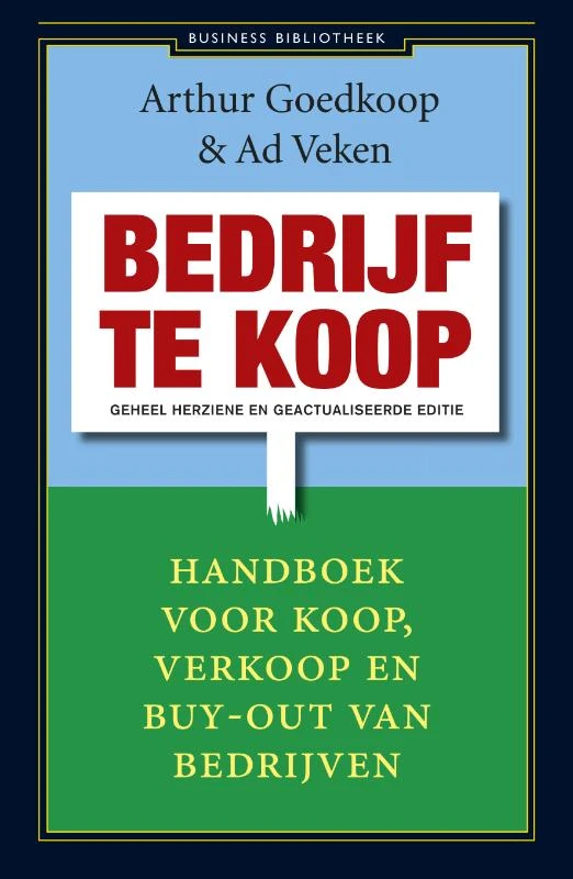Bedrijf te koop – Arthur Goedkoop – boek cover