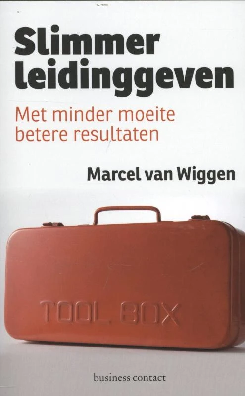 Slimmer leidinggeven ā Marcel van Wiggen ā boek cover