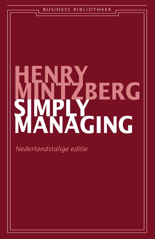 Simply managing – Henry Mintzberg – boek cover