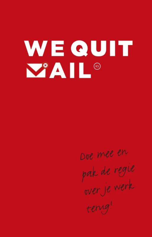 We quit mail ā Kim Spinder ā boek cover