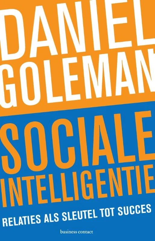 Sociale intelligentie – Daniël Goleman – boek cover