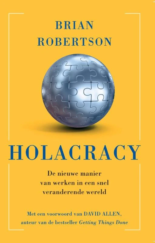 Holacracy – Brian Robertson – boek cover
