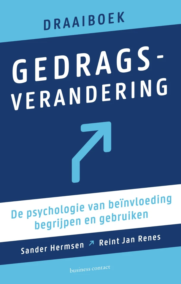 Draaiboek gedragsverandering – Sander Hermsen – boek cover