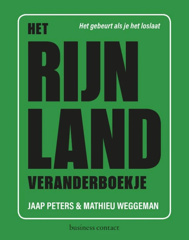 Het Rijnland veranderboekje – Jaap Peters – boek cover