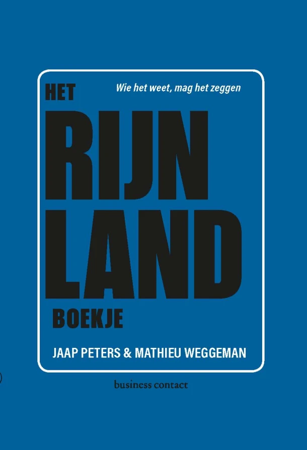 Het Rijnland-boekje – Jaap Peters – boek cover