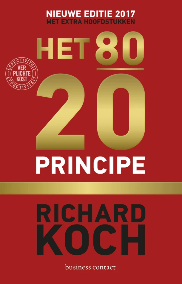 Het 80/20- principe – Richard Koch – boek cover