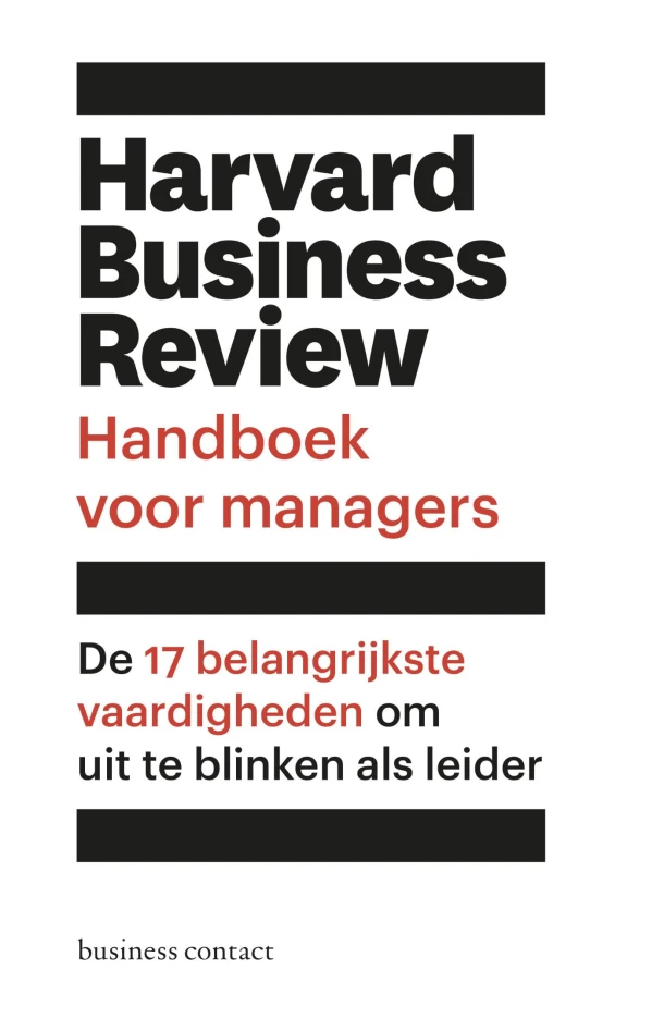 Harvard Business Review handboek voor managers – Harvard Business Review – boek cover