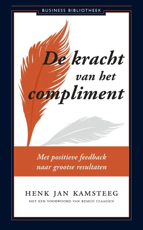 De kracht van het compliment – Henk Jan Kamsteeg – boek cover
