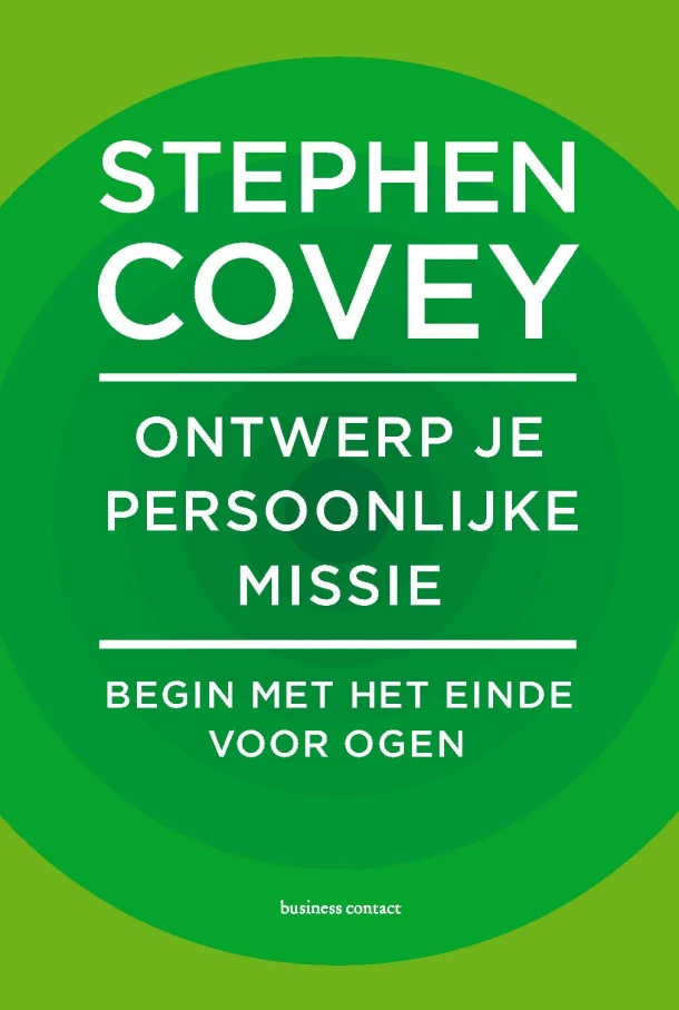 Ontwerp je persoonlijke missie – Stephen Covey – boek cover