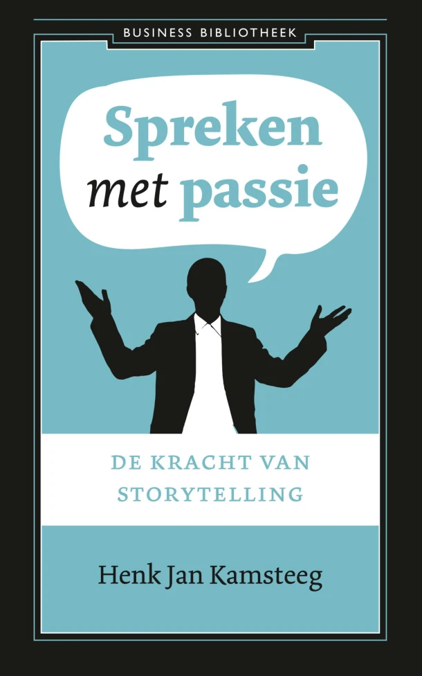 Spreken met passie – Henk Jan Kamsteeg – boek cover