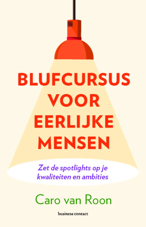 Blufcursus voor eerlijke mensen – Caro van Roon – boek cover