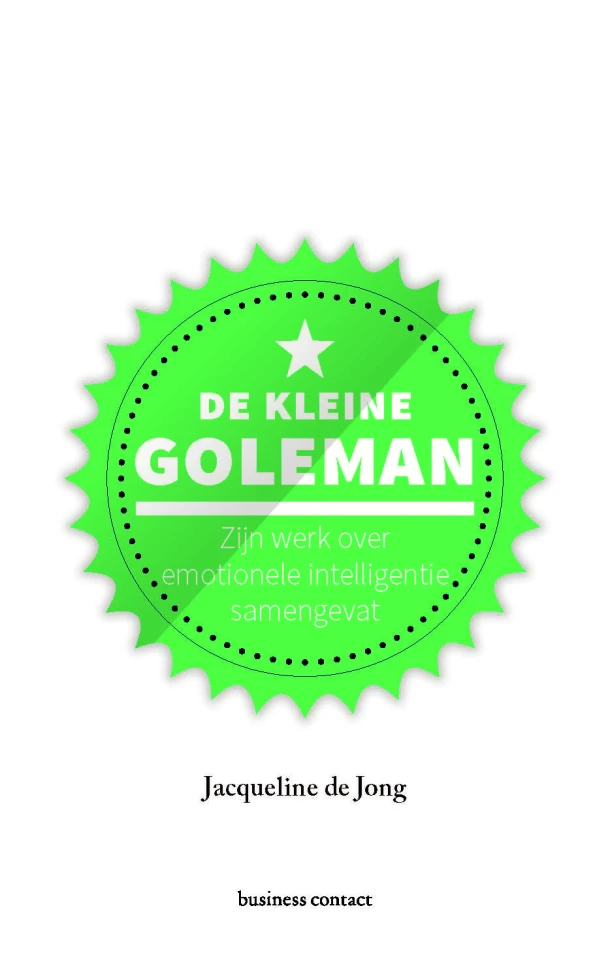 De kleine Goleman – Jacqueline de Jong – boek cover