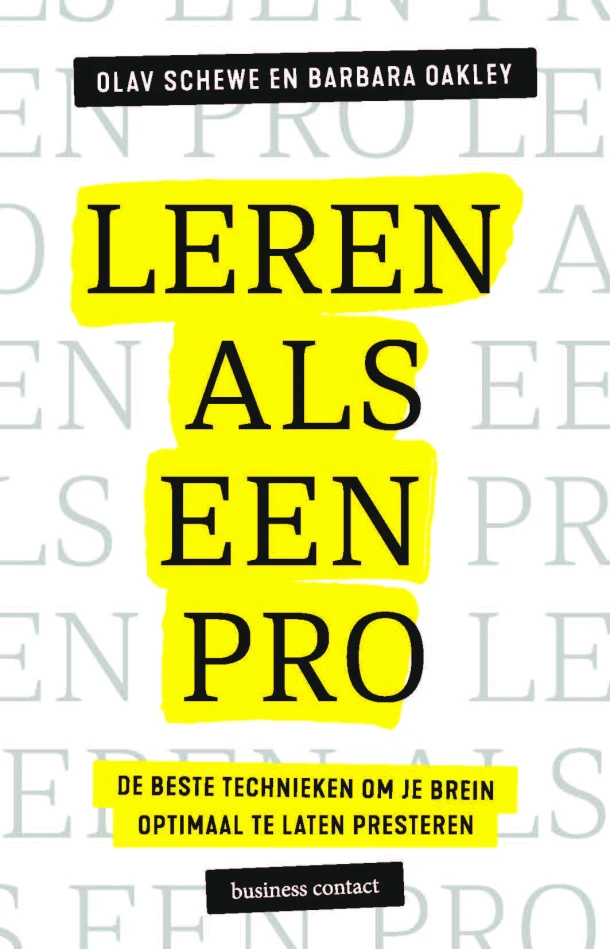 Leren als een pro – Olav Schewe – boek cover