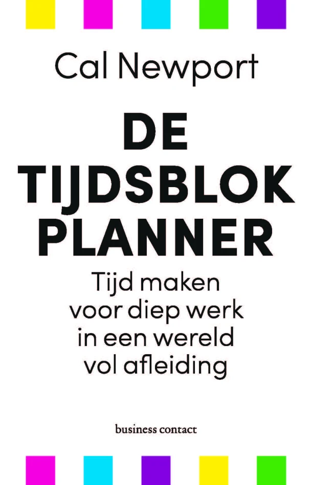 De tijdsblokplanner – Cal Newport – boek cover